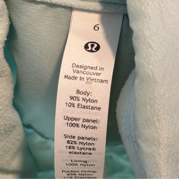 Lululemon Down For It All Vest Delicate Mint Womens 6 - Picture 7 of 10